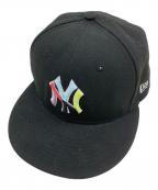 New Eraニューエラ）の古着「9FIFTY NY YANKEES 2000 WORLD SERIES SIDE PATCH」｜ブラック