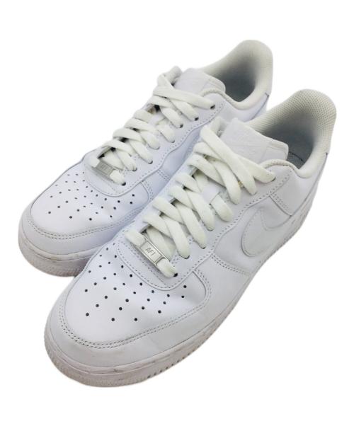 NIKE（ナイキ）NIKE (ナイキ) AIR FORCE1 LOW ホワイト サイズ:US9,UK8の古着・服飾アイテム