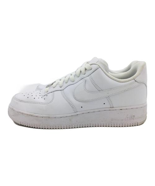 NIKE（ナイキ）NIKE (ナイキ) AIR FORCE1 LOW ホワイト サイズ:US9,UK8の古着・服飾アイテム
