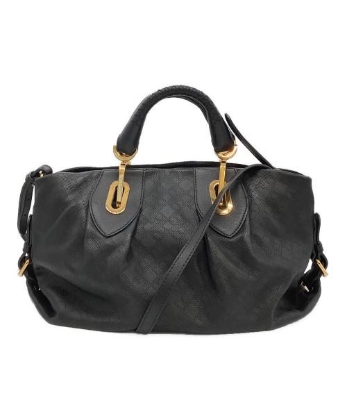 BALLY（バリー）BALLY (バリー) 2WAYショルダーバッグ ブラックの古着・服飾アイテム