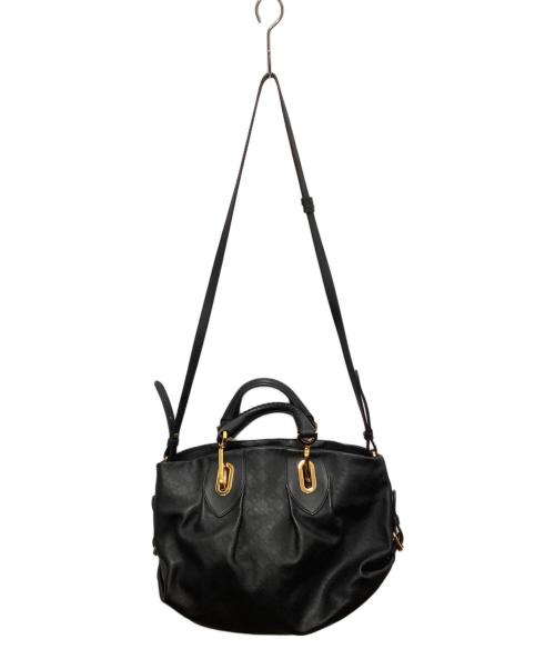 BALLY（バリー）BALLY (バリー) 2WAYショルダーバッグ ブラックの古着・服飾アイテム