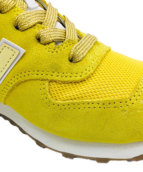 NEW BALANCE（ニューバランス）NEW BALANCE (ニューバランス) 574 イエロー サイズ:US9、UK8.5、EU42.5、JPN27の古着・服飾アイテム