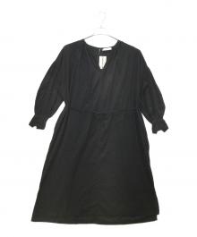 AP STUDIO（エーピーストゥディオ）の古着「21-040-587-0003-1-0　ワンピース」｜ブラック