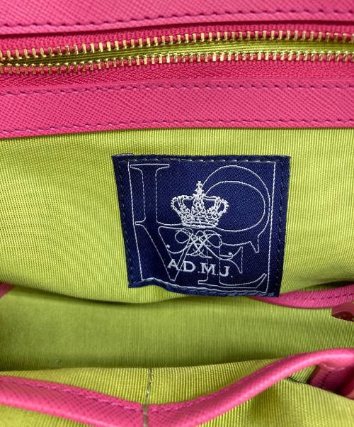 A.D.M.J.（エーディーエムジェイ）A.D.M.J. (エーディーエムジェイ) 2WAYショルダーバッグ ベージュの古着・服飾アイテム