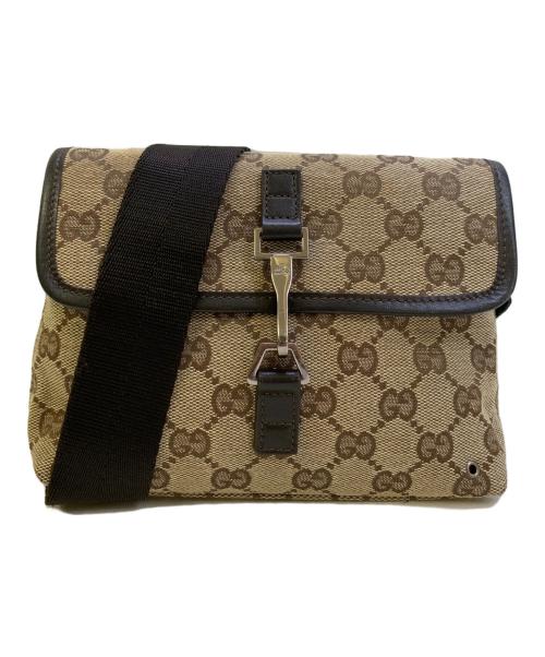 GUCCI（グッチ）GUCCI (グッチ) ショルダーバッグ GG ベージュの古着・服飾アイテム