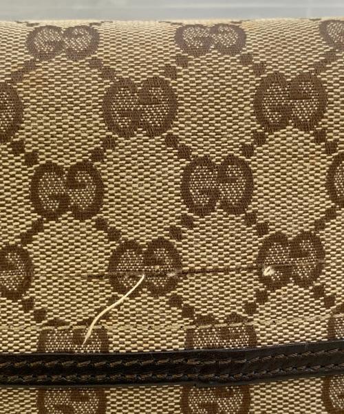 GUCCI（グッチ）GUCCI (グッチ) ショルダーバッグ GG ベージュの古着・服飾アイテム