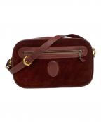 Cartierカルティエ）の古着「ショルダーバッグ　マストライン」｜ボルドー