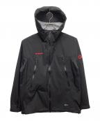 MAMMUTマムート）の古着「マサオ ライト 2.0 ハードシェル フーデッド ジャケット」｜ブラック