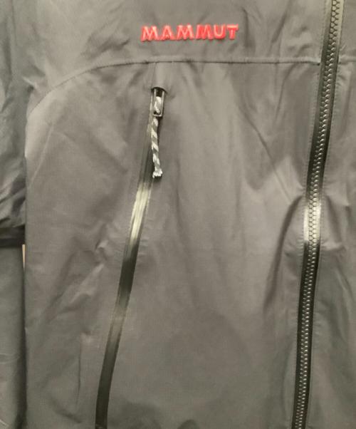 MAMMUT（マムート）MAMMUT (マムート) マサオ ライト 2.0 ハードシェル フーデッド ジャケット ブラック サイズ:SIZE　Mの古着・服飾アイテム