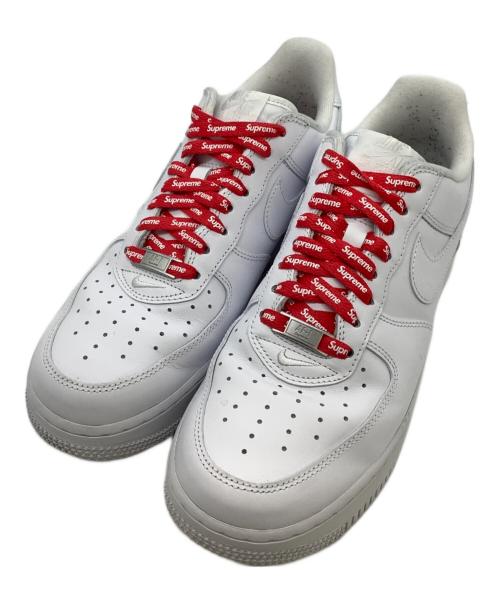NIKE（ナイキ）NIKE (ナイキ) SUPREME (シュプリーム) AIR FORCE 1 LOW”WHITE” ホワイト サイズ:US8.5の古着・服飾アイテム