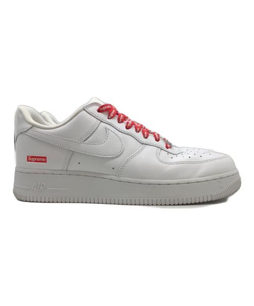 NIKE（ナイキ）NIKE (ナイキ) SUPREME (シュプリーム) AIR FORCE 1 LOW”WHITE” ホワイト サイズ:US8.5の古着・服飾アイテム