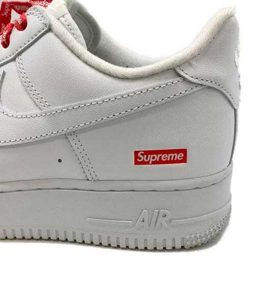 NIKE（ナイキ）NIKE (ナイキ) SUPREME (シュプリーム) AIR FORCE 1 LOW”WHITE” ホワイト サイズ:US8.5の古着・服飾アイテム