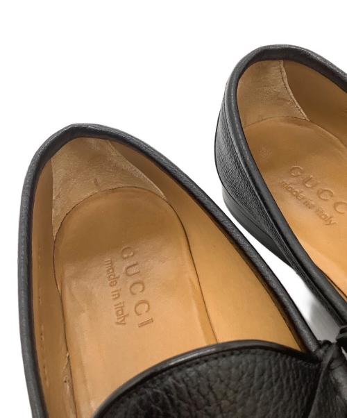 GUCCI（グッチ）GUCCI (グッチ) ホースビットローファー ブラック サイズ:SIZE　６１/２の古着・服飾アイテム