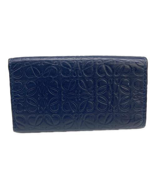 LOEWE（ロエベ）LOEWE (ロエベ) 6連キーケース　	アナグラム ネイビーの古着・服飾アイテム