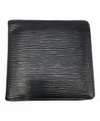 LOUIS VUITTONルイ ヴィトン）の古着「2つ折り財布　ポルトフォイユ・マルコNM」｜ブラック