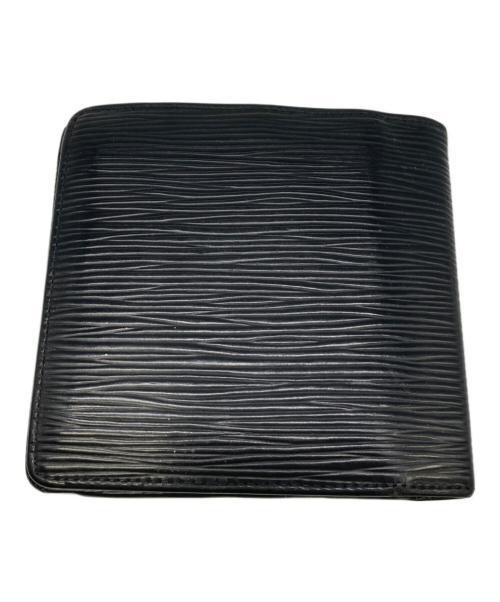 LOUIS VUITTON（ルイ ヴィトン）LOUIS VUITTON (ルイ ヴィトン) 2つ折り財布　	ポルトフォイユ・マルコNM ブラックの古着・服飾アイテム