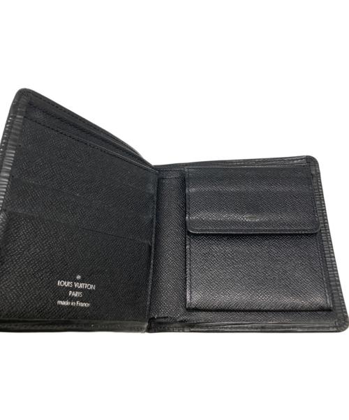LOUIS VUITTON（ルイ ヴィトン）LOUIS VUITTON (ルイ ヴィトン) 2つ折り財布　	ポルトフォイユ・マルコNM ブラックの古着・服飾アイテム