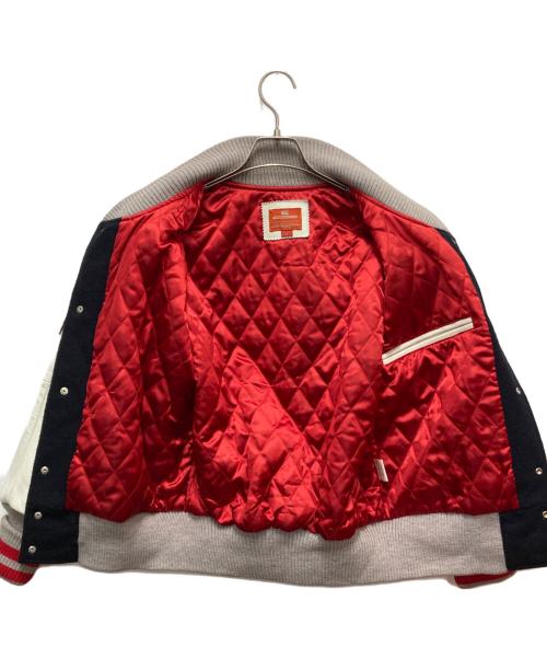 Canterbury（カンタベリー）Canterbury (カンタベリー) スタジャン ネイビー×ホワイト サイズ:SIZE Sの古着・服飾アイテム