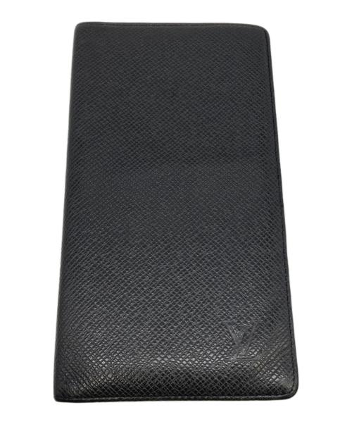 LOUIS VUITTON（ルイ ヴィトン）LOUIS VUITTON (ルイ ヴィトン) 札入れ ポルト・バルール・カルト・クレディ アルドワーズ　ﾀｲｶﾞ ブラックの古着・服飾アイテム