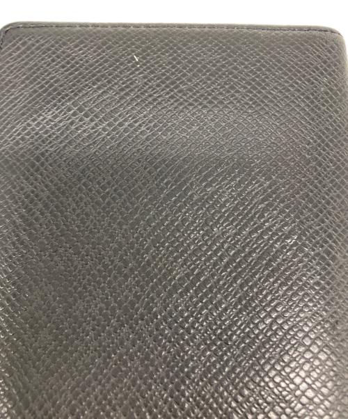 LOUIS VUITTON（ルイ ヴィトン）LOUIS VUITTON (ルイ ヴィトン) 札入れ ポルト・バルール・カルト・クレディ アルドワーズ　ﾀｲｶﾞ ブラックの古着・服飾アイテム