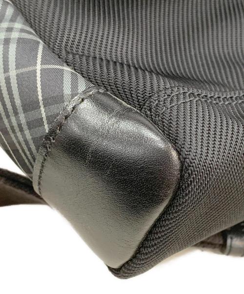 BURBERRY BLACK LABEL（バーバリーブラックレーベル）BURBERRY BLACK LABEL (バーバリーブラックレーベル) フラップショルダーバッグ ブラックの古着・服飾アイテム