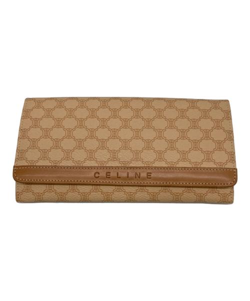CELINE（セリーヌ）CELINE (セリーヌ) 長財布 ベージュの古着・服飾アイテム