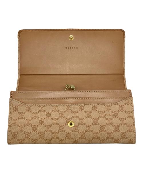 CELINE（セリーヌ）CELINE (セリーヌ) 長財布 ベージュの古着・服飾アイテム
