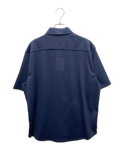 HUF（ハフ）HUF (ハフ) ベースボールシャツ ネイビー サイズ:SIZE Lの古着・服飾アイテム