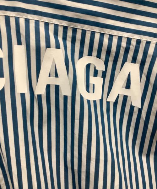 BALENCIAGA（バレンシアガ）BALENCIAGA (バレンシアガ) ボタンダウンシャツ ブルー サイズ:SIZE　34の古着・服飾アイテム