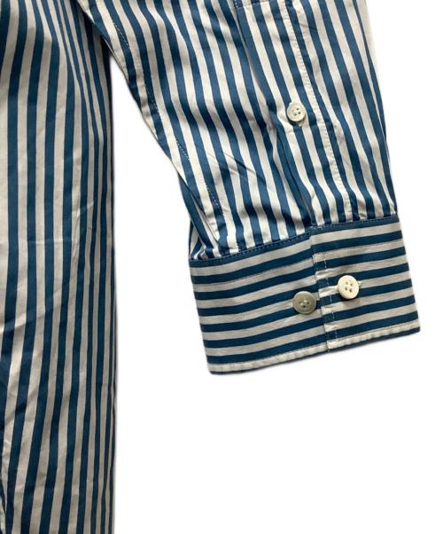 BALENCIAGA（バレンシアガ）BALENCIAGA (バレンシアガ) ボタンダウンシャツ ブルー サイズ:SIZE　34の古着・服飾アイテム