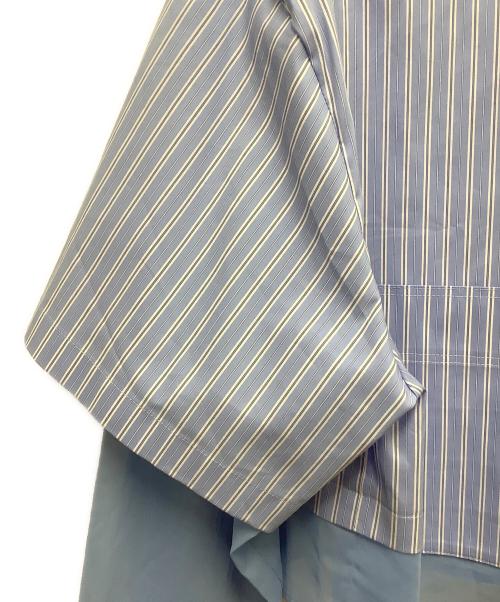 MAISON SPECIAL（メゾンスペシャル）MAISON SPECIAL (メゾンスペシャル) クロップドシャツ ブルー サイズ:SIZE　Freeの古着・服飾アイテム