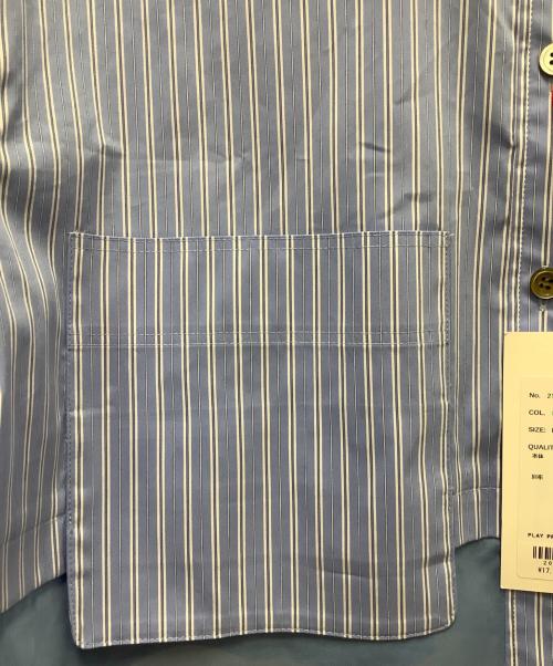 MAISON SPECIAL（メゾンスペシャル）MAISON SPECIAL (メゾンスペシャル) クロップドシャツ ブルー サイズ:SIZE　Freeの古着・服飾アイテム