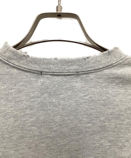 MAISON SPECIAL（メゾンスペシャル）MAISON SPECIAL (メゾンスペシャル) スウェット　Shirt Layered Crush Processing Sweatshirt グレー サイズ:SIZE Freeの古着・服飾アイテム