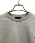MAISON SPECIAL (メゾンスペシャル) スウェット　Shirt Layered Crush Processing Sweatshirt グレー サイズ:SIZE Free：6000円