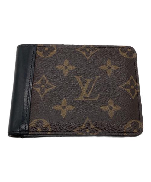 LOUIS VUITTON（ルイ ヴィトン）LOUIS VUITTON (ルイ ヴィトン) 2つ折り財布　	マカサー ポルトフォイユ・ガスパル ブラウンの古着・服飾アイテム