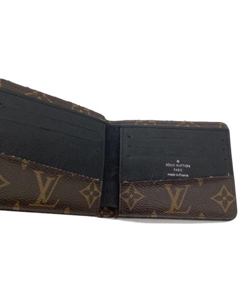 LOUIS VUITTON（ルイ ヴィトン）LOUIS VUITTON (ルイ ヴィトン) 2つ折り財布　	マカサー ポルトフォイユ・ガスパル ブラウンの古着・服飾アイテム