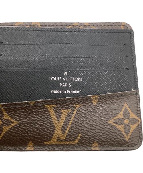 LOUIS VUITTON（ルイ ヴィトン）LOUIS VUITTON (ルイ ヴィトン) 2つ折り財布　	マカサー ポルトフォイユ・ガスパル ブラウンの古着・服飾アイテム