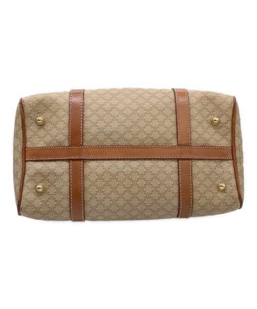 CELINE（セリーヌ）CELINE (セリーヌ) ボストンバッグ　	マカダム ベージュの古着・服飾アイテム