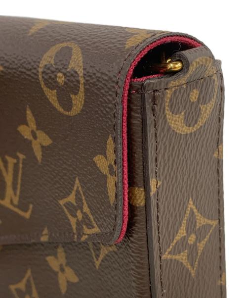 LOUIS VUITTON（ルイ ヴィトン）LOUIS VUITTON (ルイ ヴィトン) ポシェット・フェリシー/チェーンショルダーバッグ/チェーンウォレット ブラウンの古着・服飾アイテム