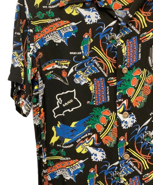 Sun Surf（サンサーフ）Sun Surf (サンサーフ) アロハシャツ ブラック サイズ:M(15‐15)1/2の古着・服飾アイテム