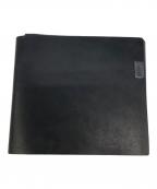 所作 shosaショサ）の古着「3つ折り財布　ショートウォレット2.0」｜ブラック