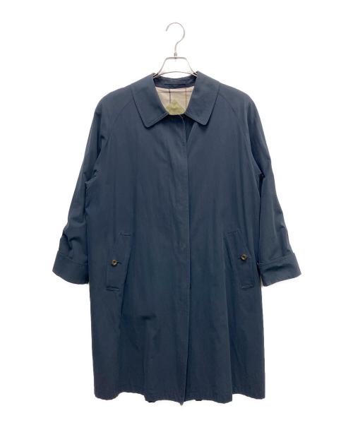 Burberry's（バーバリー）Burberry's (バーバリー) コート ネイビー サイズ:7ARの古着・服飾アイテム