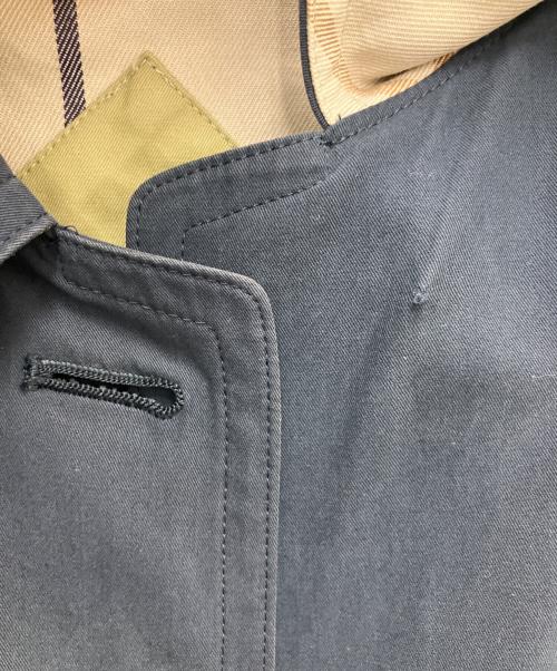 Burberry's（バーバリー）Burberry's (バーバリー) コート ネイビー サイズ:7ARの古着・服飾アイテム