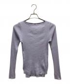 AURALEE×Ron Hermanオーラリー×ロンハーマン）の古着「ニット　ギザボートネックプルオーバー」｜パープル