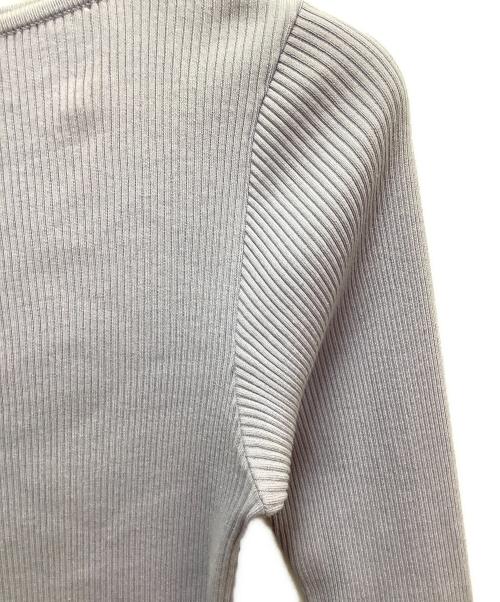 AURALEE（オーラリー）AURALEE (オーラリー) Ron Herman (ロンハーマン) ニット　ギザボートネックプルオーバー パープル サイズ:SIZE　０の古着・服飾アイテム