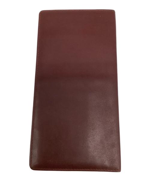 Cartier（カルティエ）Cartier (カルティエ) 札入れ ボルドーの古着・服飾アイテム