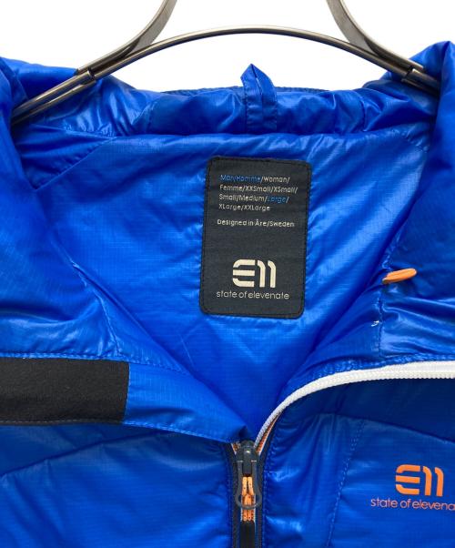 state of elevenate（ステイト オブ エレベネート）state of elevenate (ステイト オブ エレベネート) 中綿ジャケット ブルー サイズ:SIZE Lの古着・服飾アイテム