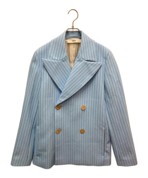 Sefr（セファ）Sefr (セファ) テーラードジャケット スカイブルー サイズ:SIZE XSの古着・服飾アイテム