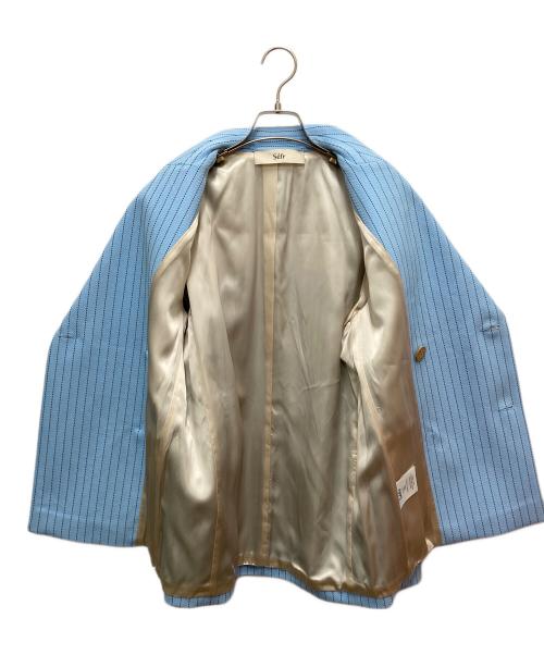 Sefr（セファ）Sefr (セファ) テーラードジャケット スカイブルー サイズ:SIZE XSの古着・服飾アイテム