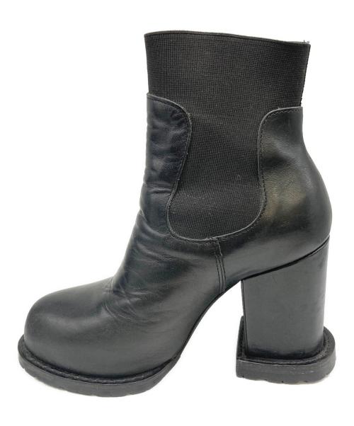 sacai（サカイ）sacai (サカイ) サイドゴアブーツ ブラック サイズ:SIZE　38の古着・服飾アイテム
